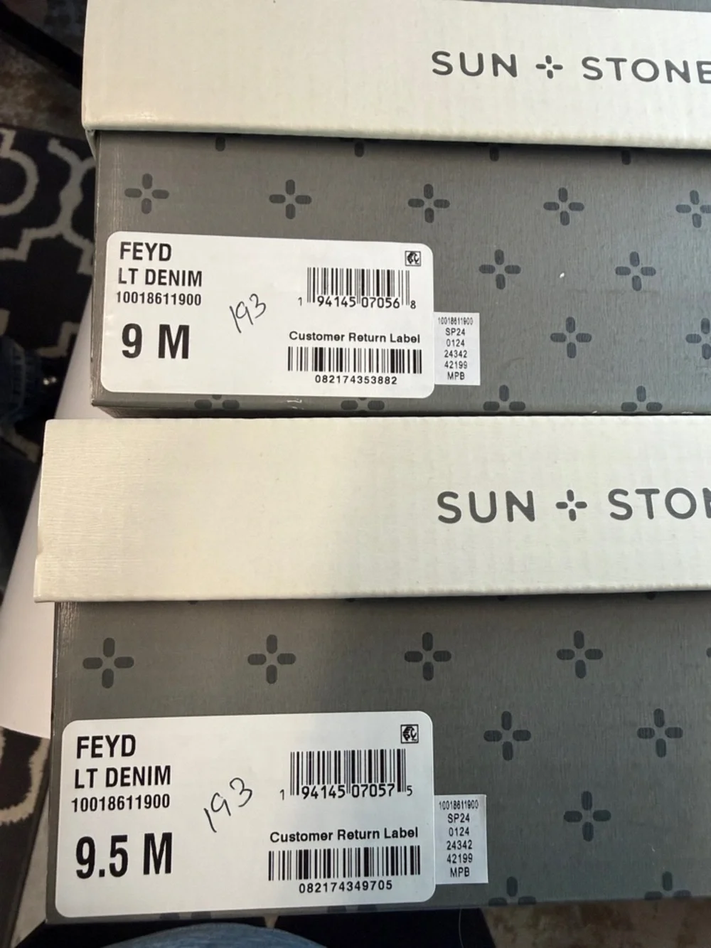 Sun + Stone Women's Fey Espadrille Platform Sandals Light Denim